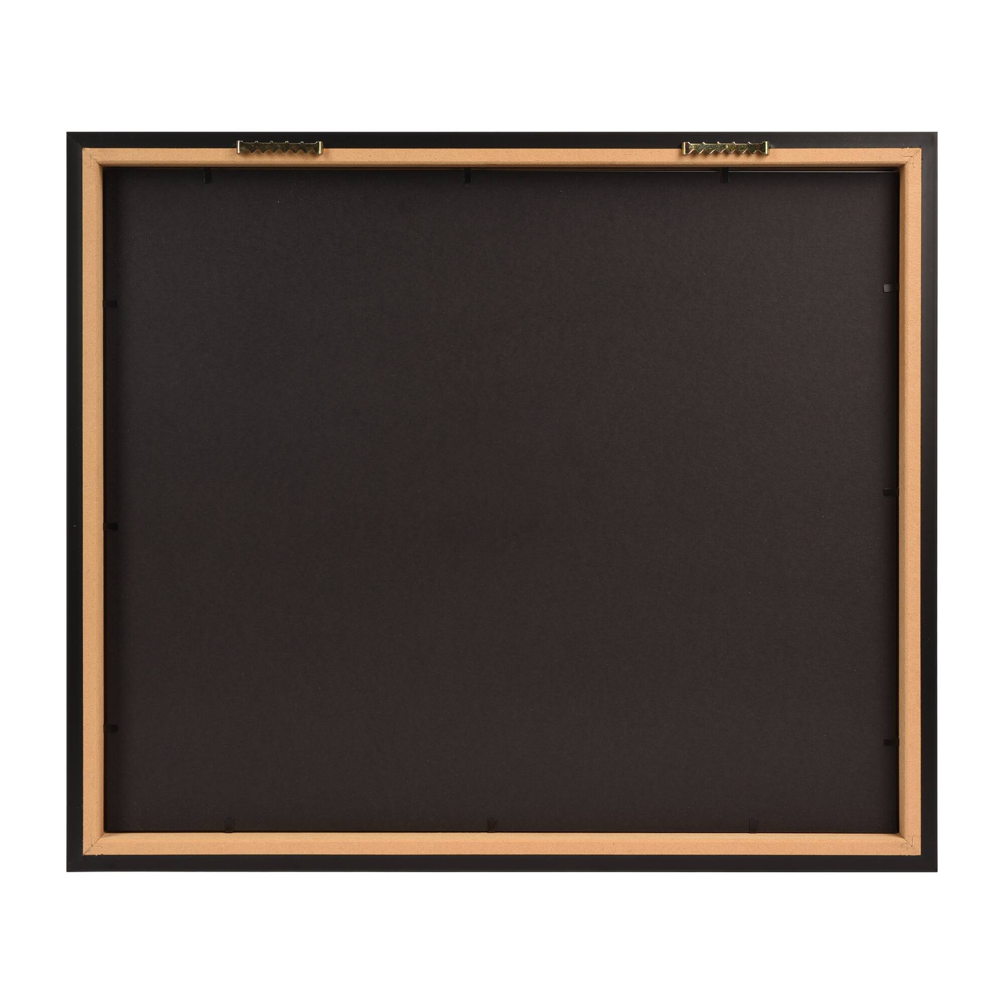 6 Pack: 8.5" x 11" / 11" x 14" Black Document Frame with White Triple Mat by Studio Décor®